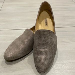 Paul Green Naomi Perforated Metallic Loafers SZ 7 UK / 9 US